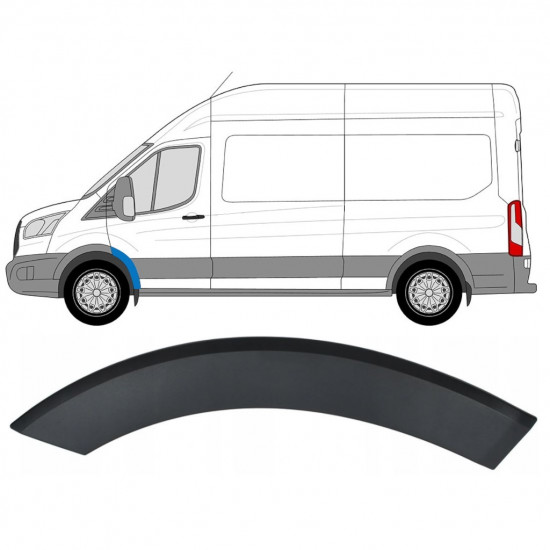 Sprednji blatnik zaščita za Ford Transit 2014- / Leva 8234