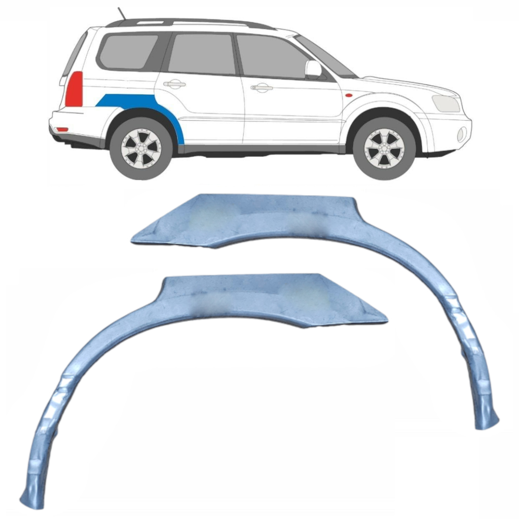 Bok Delni Za Subaru Forester Sg 2002-2008 / Levo+Desno / Komplet 9209