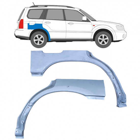 Bok delni za Subaru Forester Sg 2002-2008 / Levo+Desno / Komplet 9896