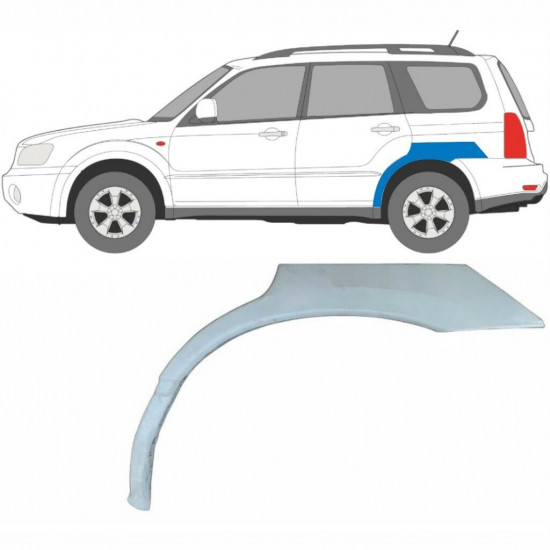 Bok delni za Subaru Forester Sg 2002-2008 / Leva 8826