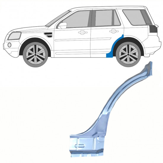 Bok delni za Land Rover Freelander 2006-2015 / Leva 8964