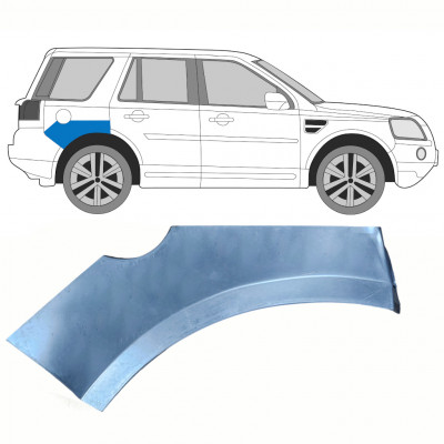 Popravni panel zgornjega dela zadnjega blatnika za Land Rover Freelander 2006-2015 / Desna 8961