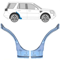 Bok delni za Land Rover Freelander 2006-2016 / Levo+Desno / Komplet 10659