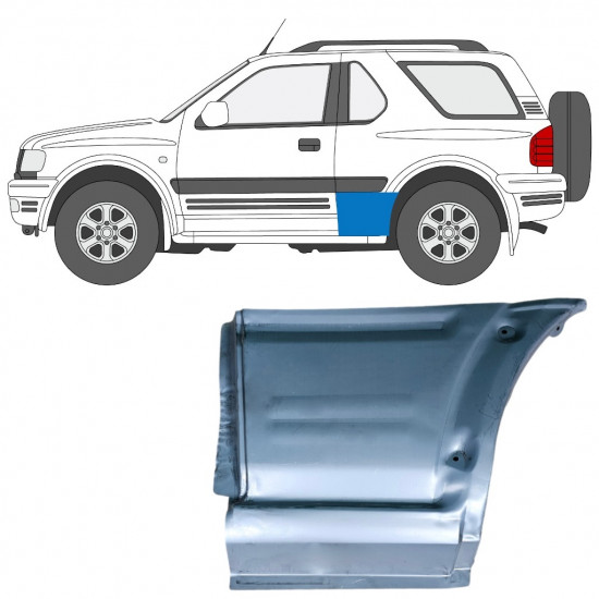 Bok delni za Opel Frontera B 1999-2002 / Leva 12832