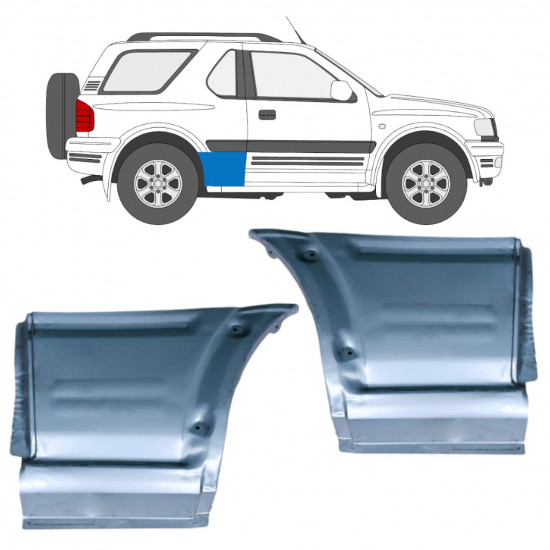Bok delni za Opel Frontera B 1999-2002 / Leva / Desna / Levo+Desno / Komplet 12833