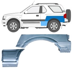 Bok delni za Opel Frontera B 1999-2002 / Leva / Komplet 12838
