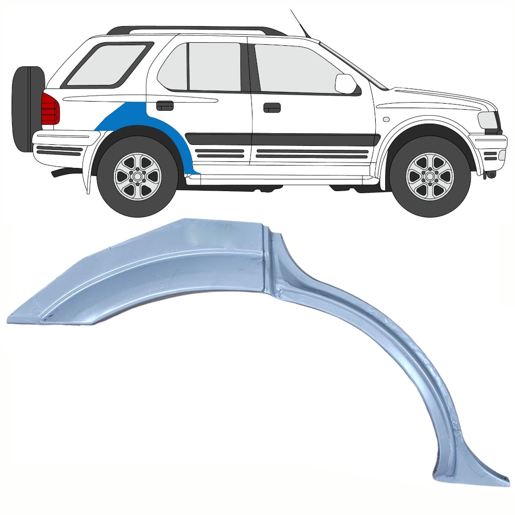 Bok Delni Za Opel Frontera B 1999-2002 / Desna 8757
