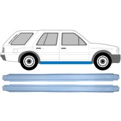 Prag za Opel Frontera A 1991-1999 / Levo = Desno (simetrično) / Komplet 9549