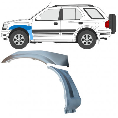 Popravni panel prednjega blatnika za Opel Frontera B 1999-2002 / Leva / Komplet 11203