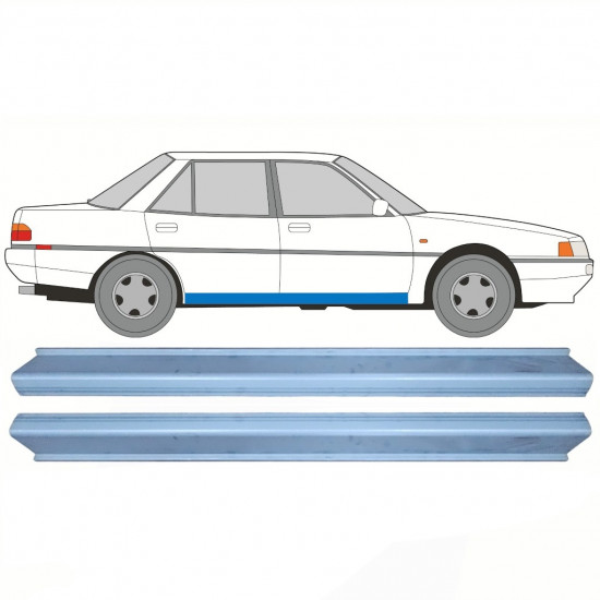 Prag za Mitsubishi Galant 1987-1993 / Levo = Desno (simetrično) / Komplet 10597