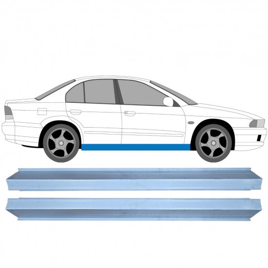 Prag za Mitsubishi Galant 1996-2003 / Komplet 11358