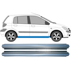 Prag za Hyundai Getz 2002-2010 / Levo+Desno / Komplet 11370