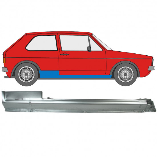 Prag za VW Golf 1 1974- / Desna 7101