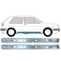 Notranji popravni panel praga za Volkswagen Golf 2 1982-1992 / Levo+Desno / Komplet 11027