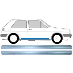 Prag za Volkswagen Golf 2 1982-1992 / Levo = Desno (simetrično) / Komplet 11286