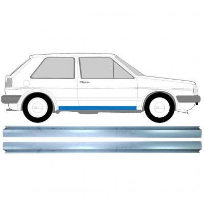 Prag za VW Golf 2 1982-1992 / Levo = Desno (simetrično) / Komplet 11286