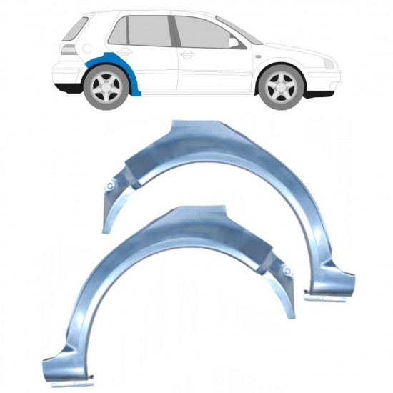 Bok delni za VW Golf 4 1997- / Levo+Desno / Komplet 9184