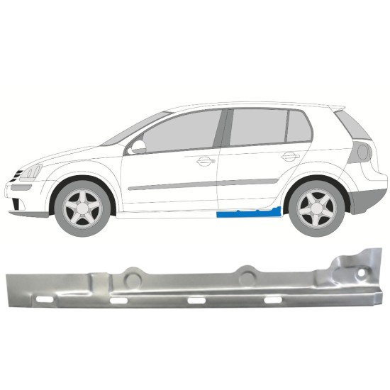 Notranji popravni panel praga za Volkswagen Golf 5 2003-2009 / Leva 7086