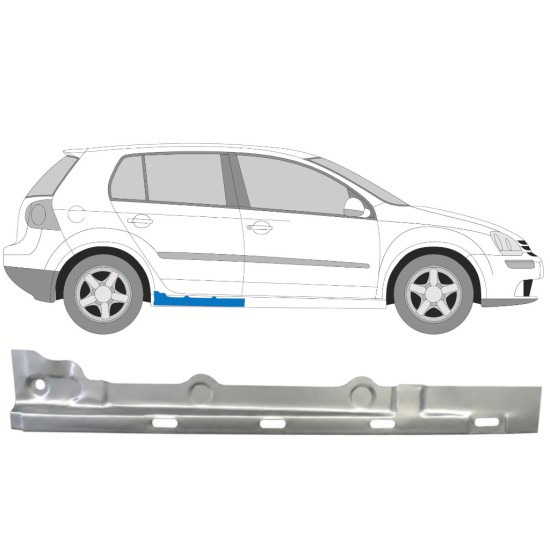 Notranji popravni panel praga za Volkswagen Golf 5 2003-2009 / Desna 7085
