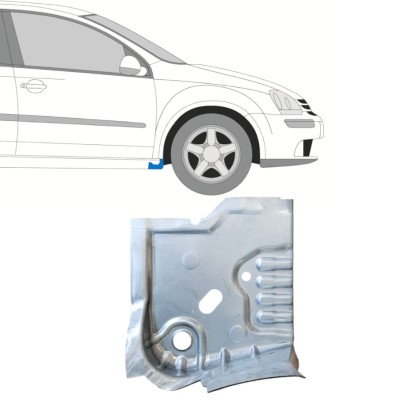 Popravni panel praga pod vrati za Volkswagen Golf 5 2003-2009 / Desna 14906
