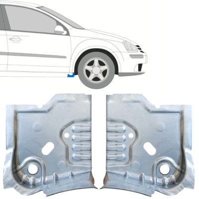 Popravni panel praga pod vrati za Volkswagen Golf 5 2003-2009 / Levo+Desno / Komplet 14909