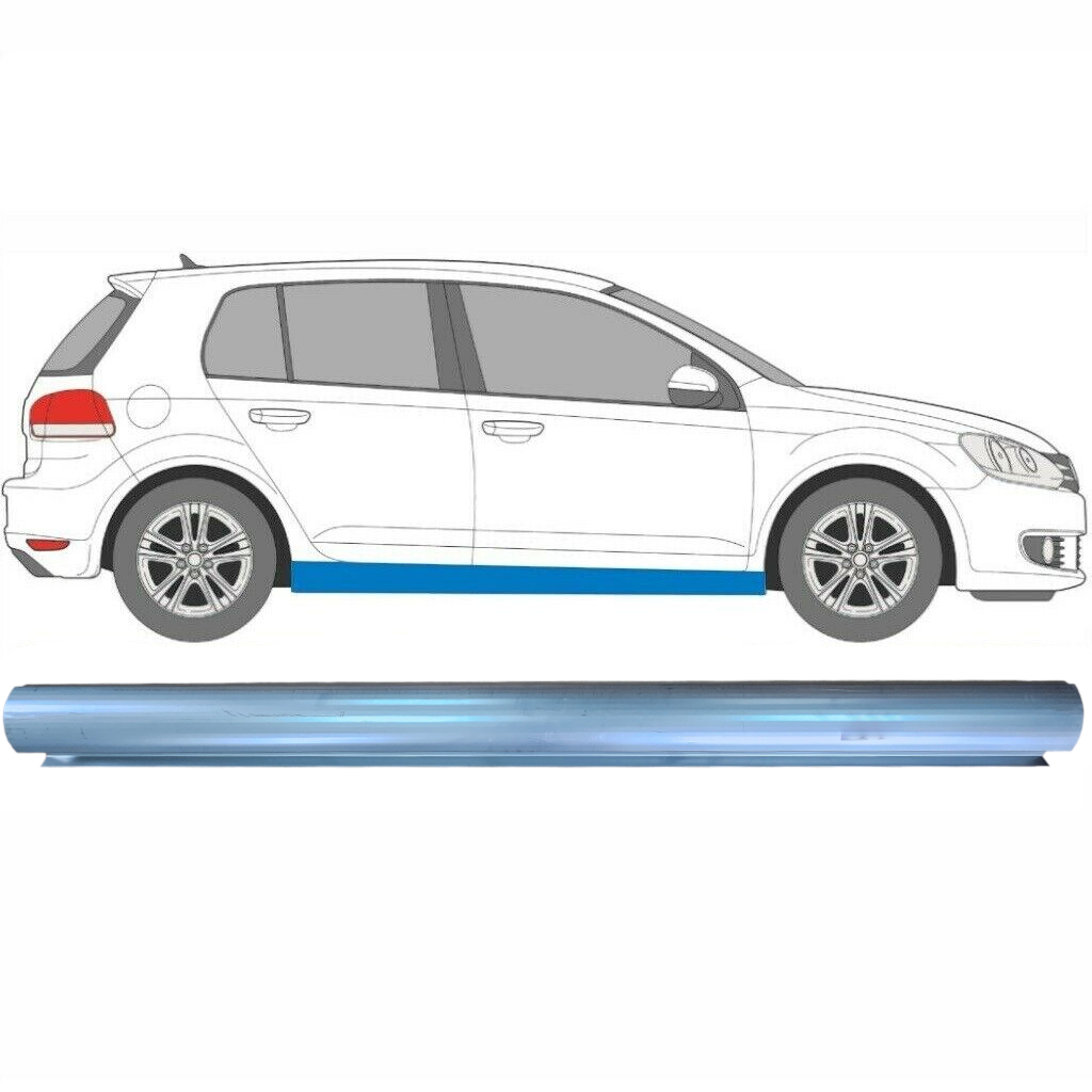 Prag Za Volkswagen Golf 6 2008-2013 / Levo = Desno (Simetrično) 5610