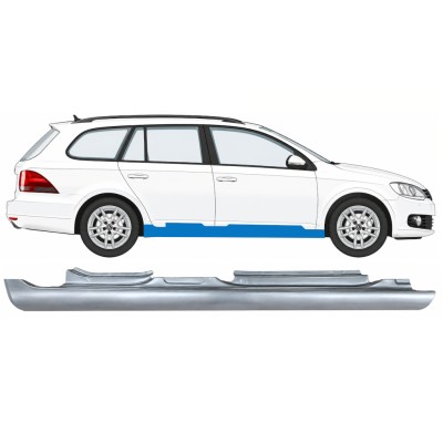 Prag za Volkswagen Golf 6 2008-2013 / Desna / COMBI 17047