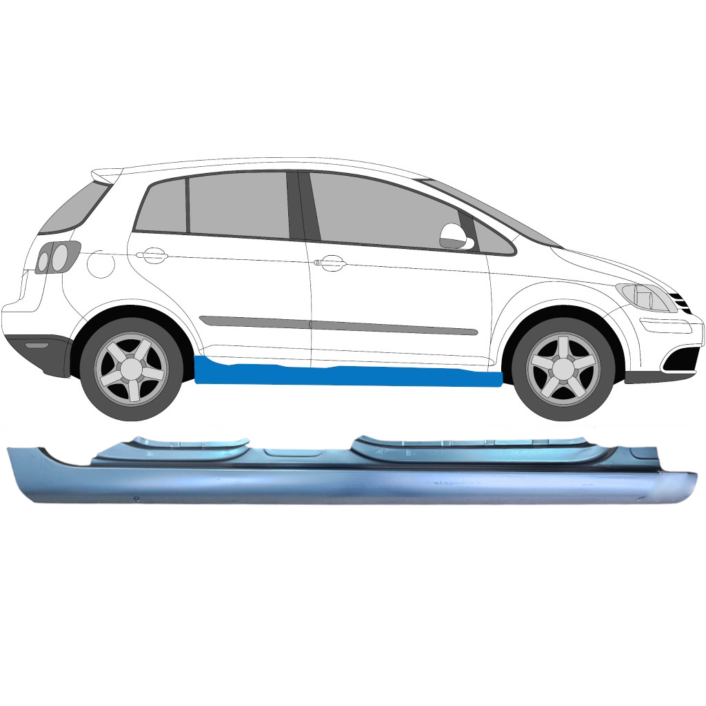 Prag Za Volkswagen Golf Plus 2005-2013 / Desna 7081