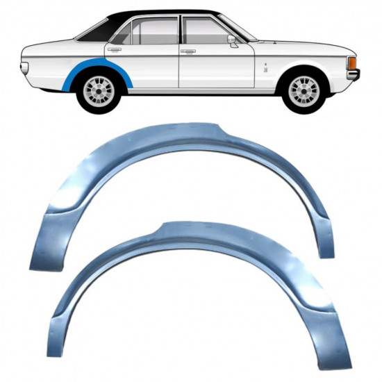 Bok delni za Ford Granada 1972-1977 / Levo+Desno / Komplet 11030