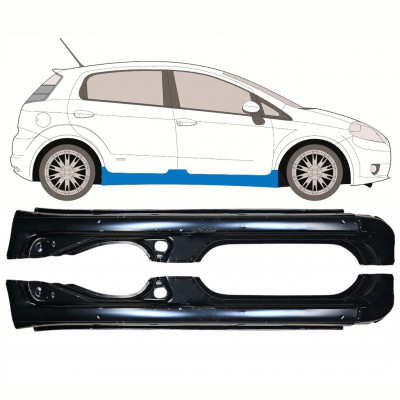 Prag za Fiat Punto / Grande / Evo 2005-2018 / Levo+Desno / Komplet 10540