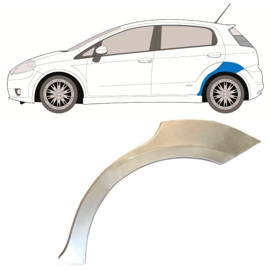 Bok delni za Fiat Grande Punto Evo 2005- / Leva 14760