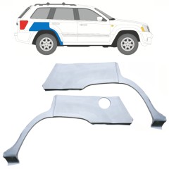 Bok delni za Jeep Grand Cherokee 2004-2010 / Levo+Desno / Komplet 10657