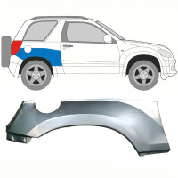 Popravni panel zgornjega dela zadnjega blatnika za Suzuki Grand Vitara 2005-2012 / Desna 8507