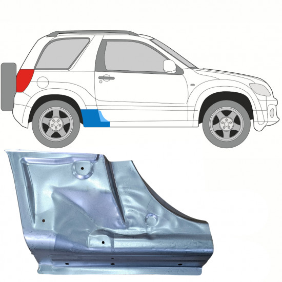 Prag za Suzuki Grand Vitara 2005-2012 / Desna 8687