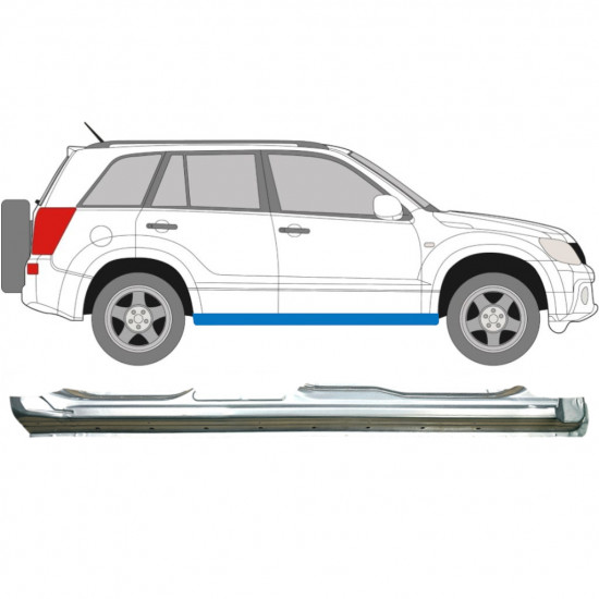 Prag za Suzuki Grand Vitara 2005-2012 / Desna 6104