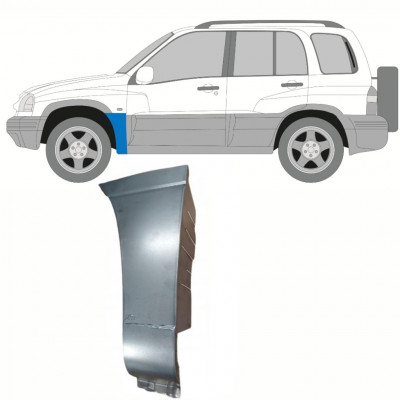 Popravni panel prednjega blatnika za Suzuki Grand Vitara 1997-2005 / Leva 10125