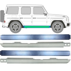 Popravni panel notranjega in zunanjega praga za Mercedes G-Class W460 W461 W463 1979-2017 / Komplet 11775