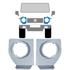 Nosilec žarometa za Mercedes G-Class W460 W461 W463 1979-2017 / Levo+Desno / Komplet 11896