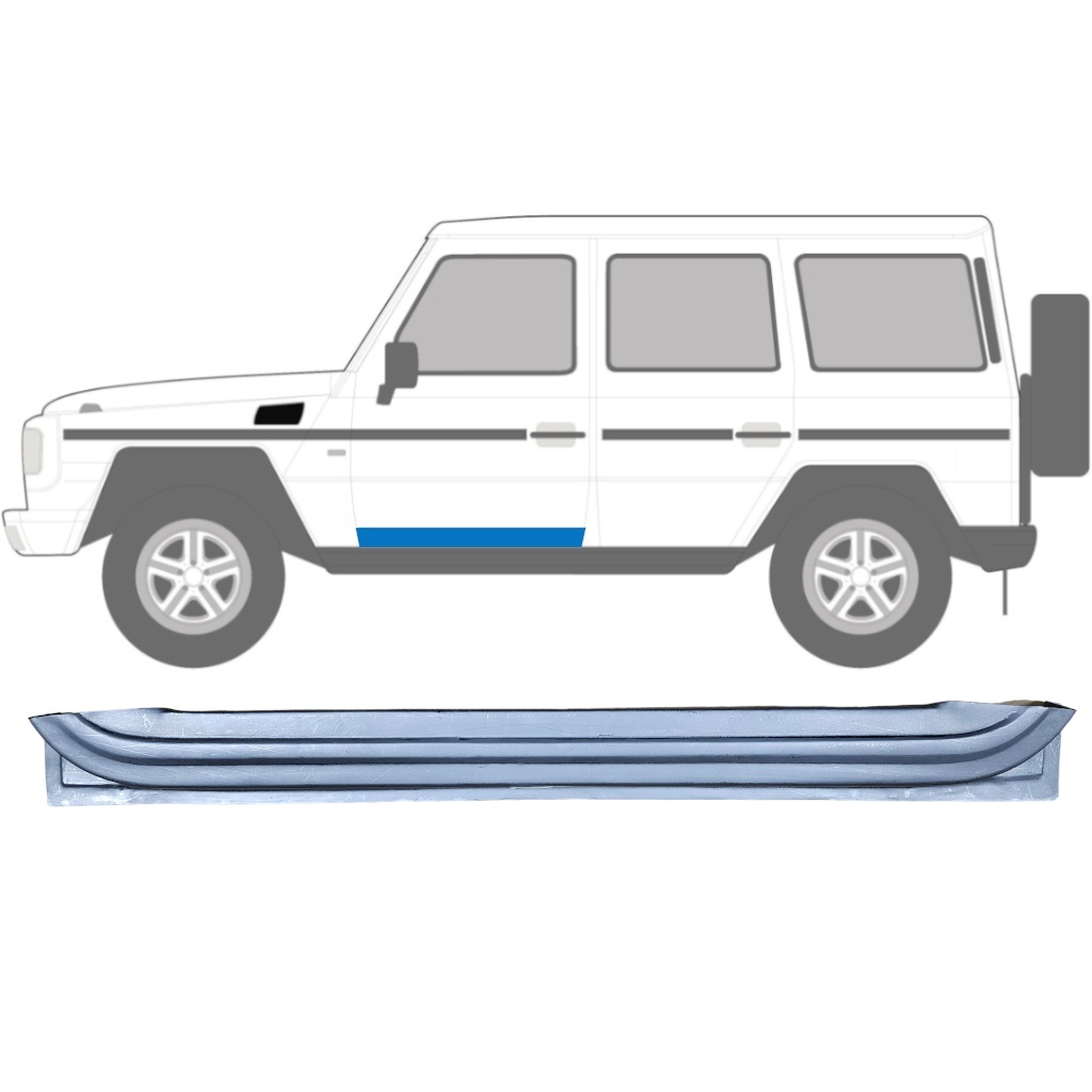 Popravni Panel Sprednjih Vrat Za Mercedes G-Class W460 W461 W463 1979- / Leva 5541
