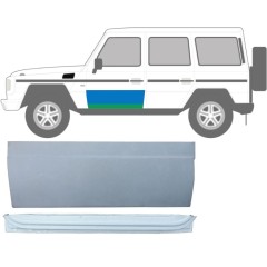 Notranji in zunanji popravni panel sprednjih vrat za Mercedes G-Class W460 W461 W463 1979- / Leva / Komplet 9466