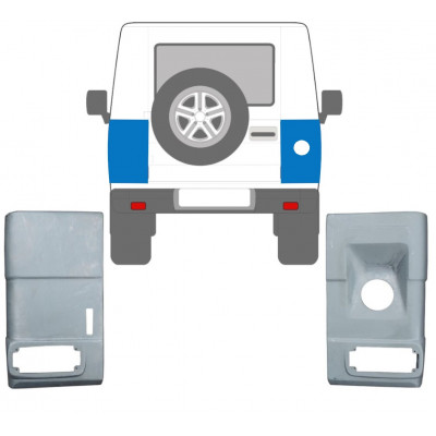 Popravni panel zadnjega vogala za Mercedes G-Class 1979- / Levo+Desno / Komplet 10675