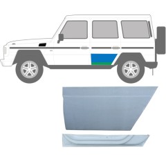 Notranji in zunanji popravni panel zadnjih vrat za Mercedes G-Class W460 W461 W463 1979- / Leva / Komplet 9468
