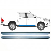 Prag za Toyota Hilux 2015- / Levo = Desno (simetrično) / Komplet 10140