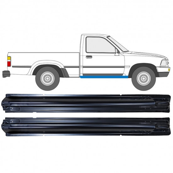 Prag za Toyota Hilux / VW Taro 1988-1997 / Komplet 12552