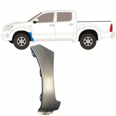 Popravni panel prednjega blatnika za Toyota Hilux 2005-2015 / Leva 8392