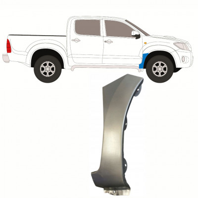 Popravni panel prednjega blatnika za Toyota Hilux 2005-2015 / Desna 8391