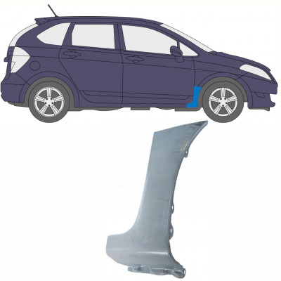 Popravni panel prednjega blatnika za Honda FRV 2005-2009 / Desna 10830