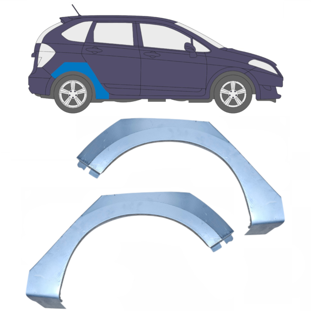 Bok Delni Za Honda Fr-V 2005-2009 / Levo+Desno / Komplet 9226