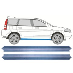 Prag za Honda HR-V 1999-2006 / Levo = Desno (simetrično) / Komplet 11281