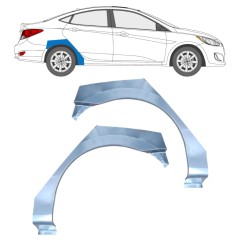 Bok delni za Hyundai Accent 2010- / Leva / Desna / Komplet 12804